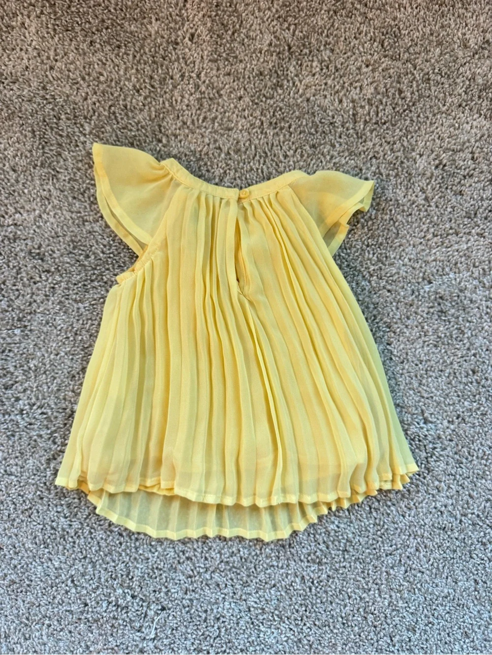 Baby Girl Outfit Bundle Lemon Tutu Baby Outfit Yellow Pleated Dress 0-3 Months